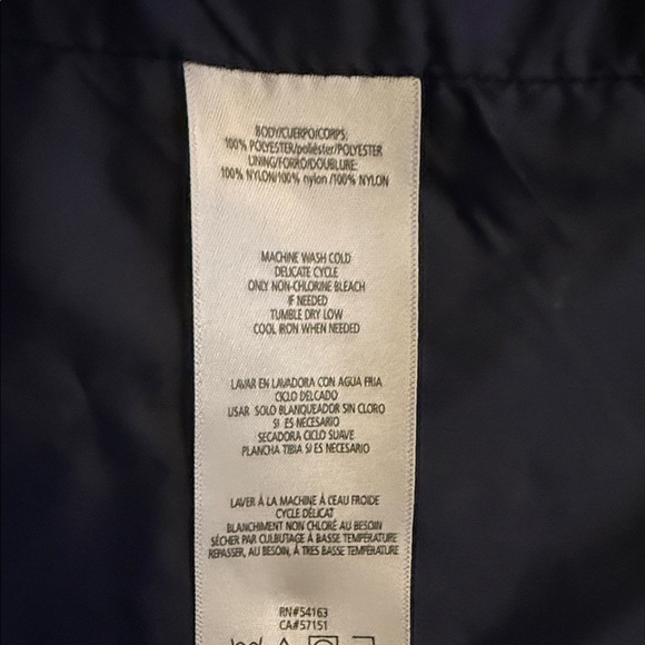 Calvin Klein Performance Jacket,  Navy ,Hooded Jacket, Sz XS - Picture 10 of 11